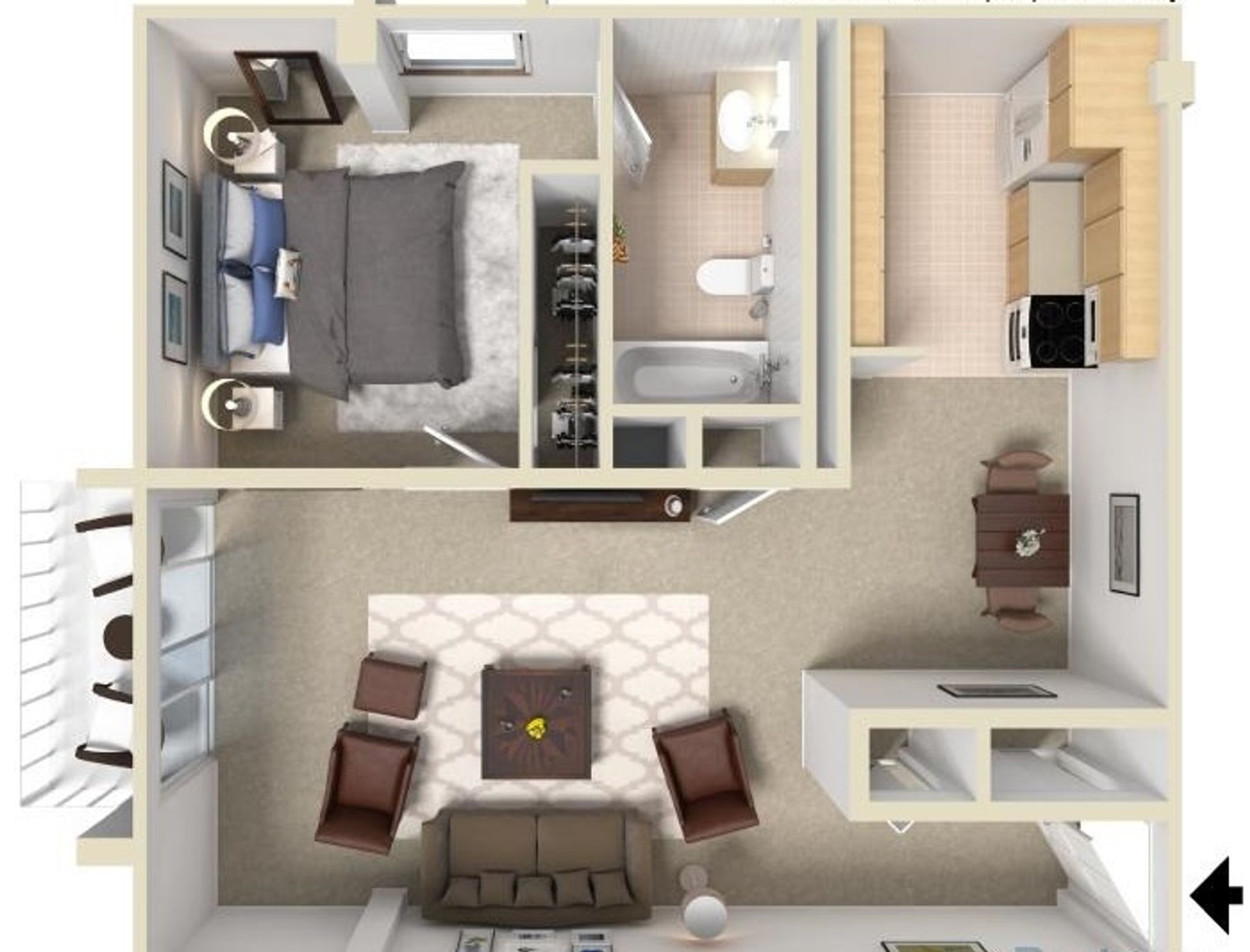 Spokane Apartment: 930 N Washington Street