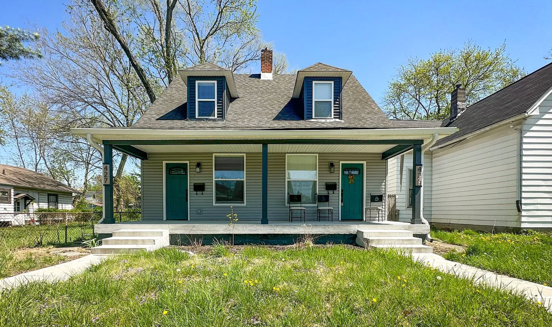 Indianapolis Apartment: 425/427 N Euclid Ave-West