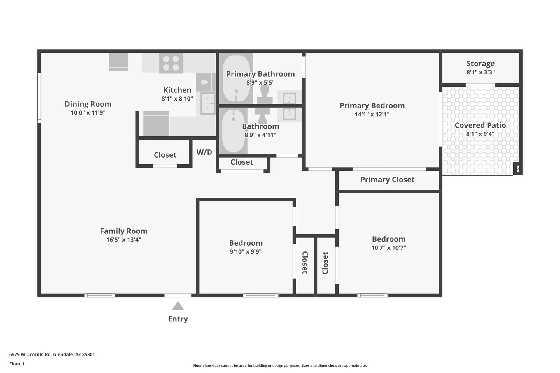 Glendale Apartment: 6575 W. Ocotillo Rd