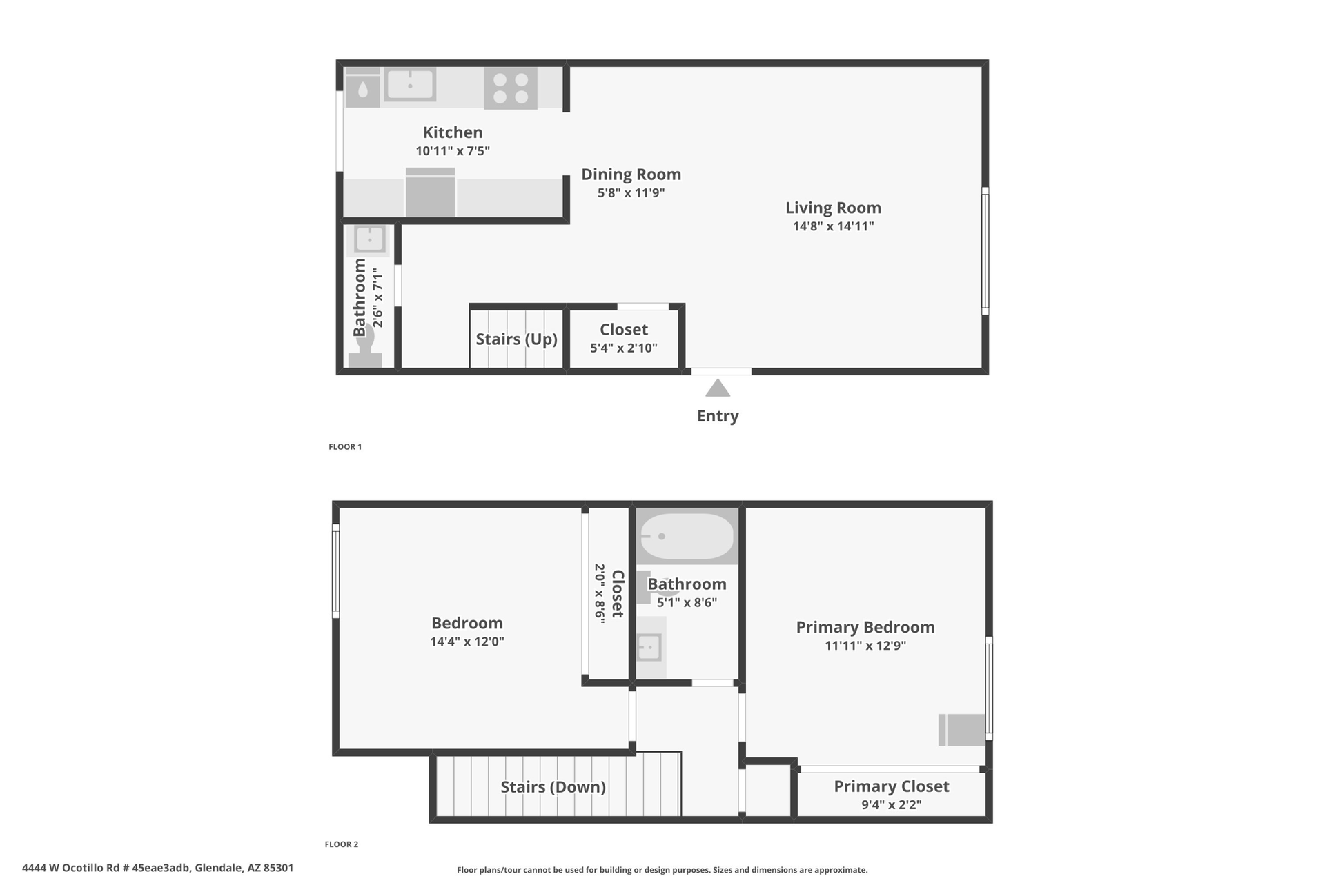 Glendale Apartment: 4444 W Ocotillo Rd.