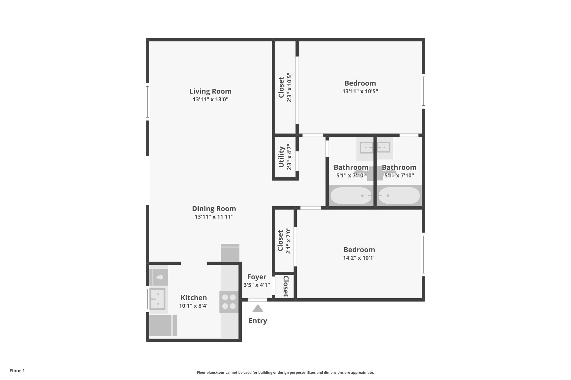 Sanford Apartment: 2714 Ridgewood Ave