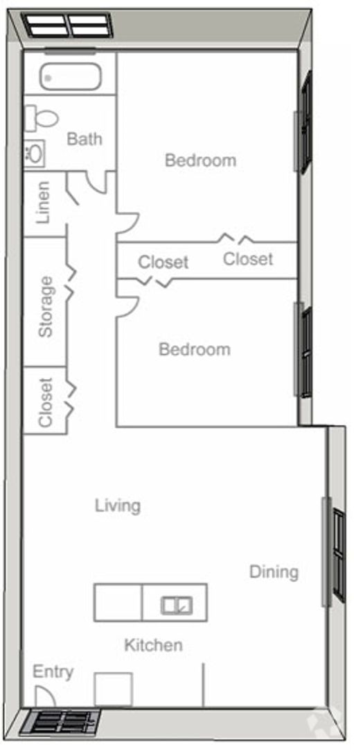 Urbandale Apartment: 7715 Hickman Road