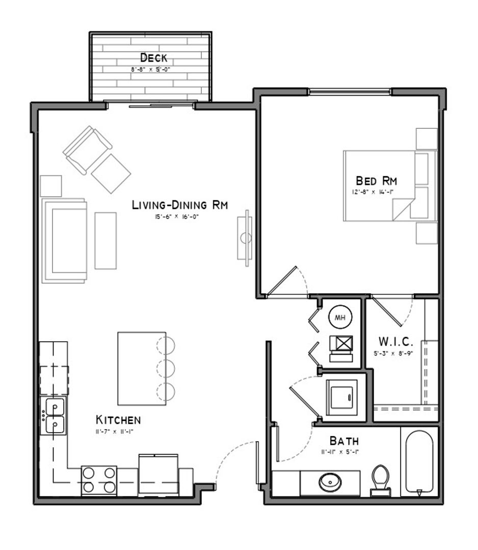 Mukwonago Apartment: 903-915 Main Street