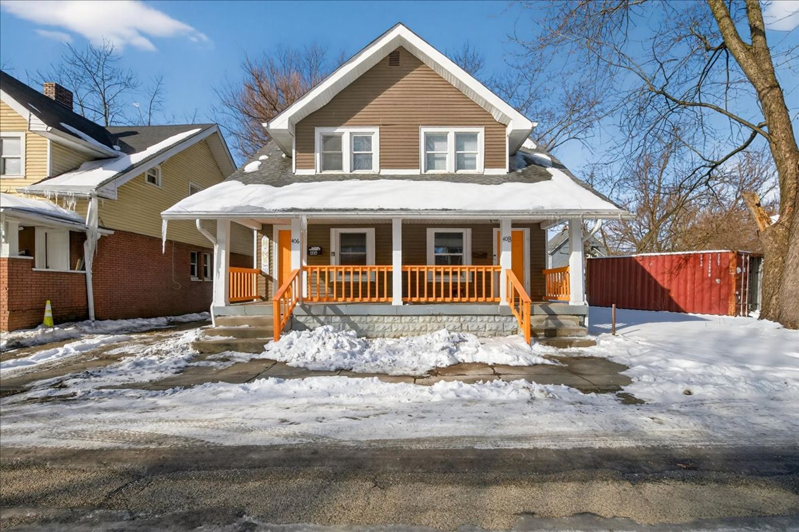 Indianapolis Apartment: 406 - 408 N Parker Ave