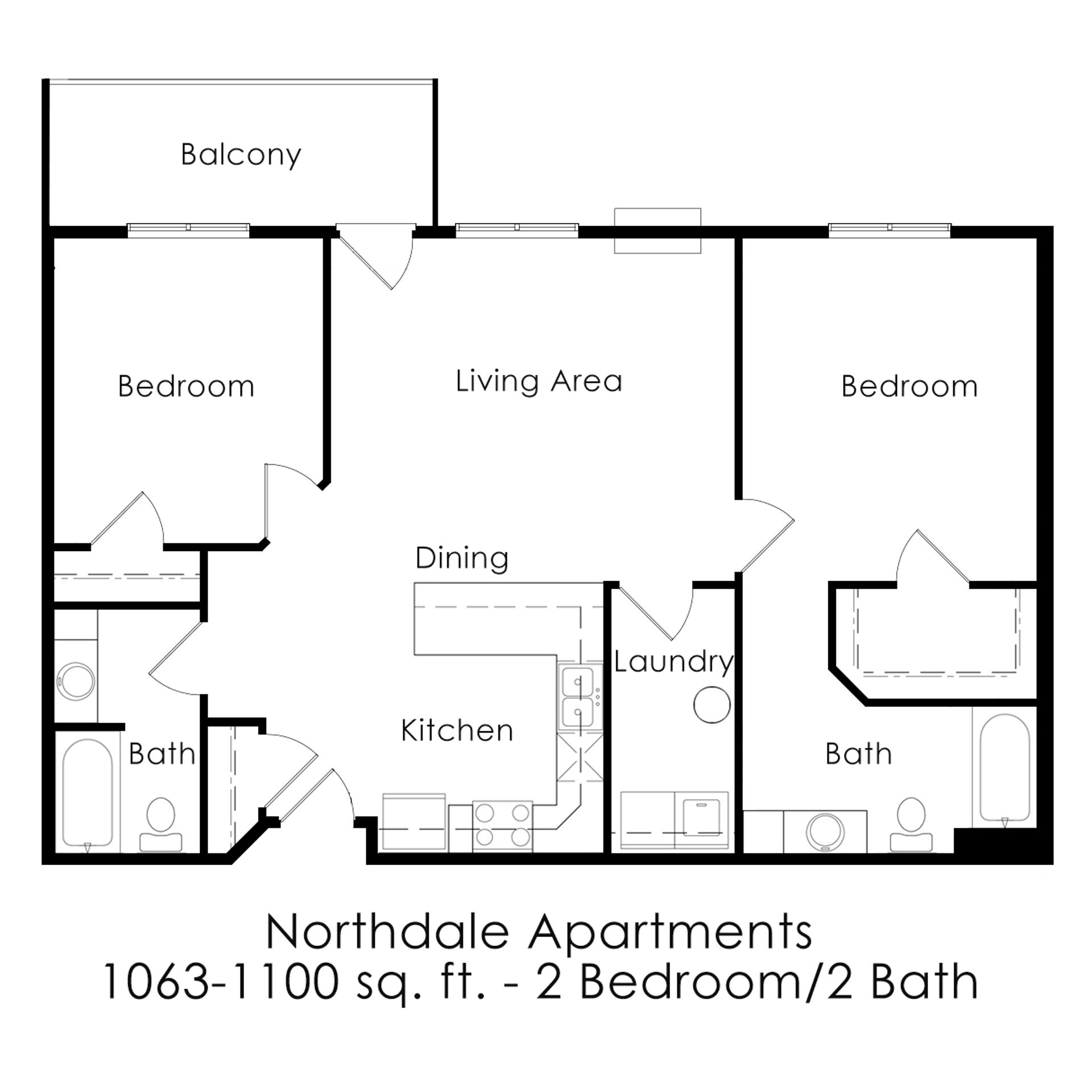 Minot Apartment: 2820 5th Street NW A, B and C