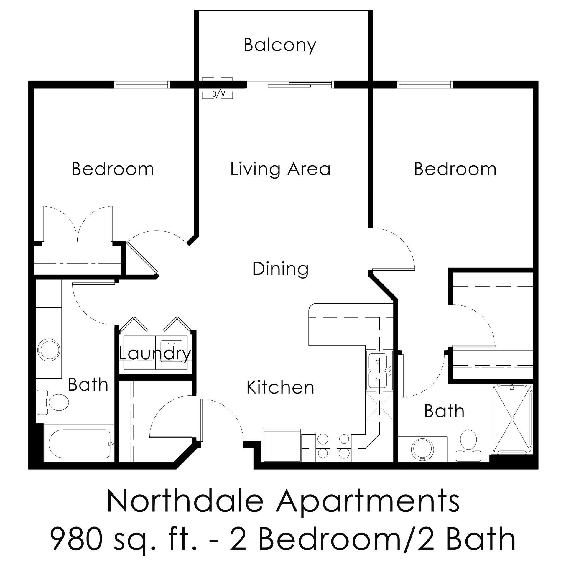 Minot Apartment: 2720 5th St. NW/400 27th Avenue NW