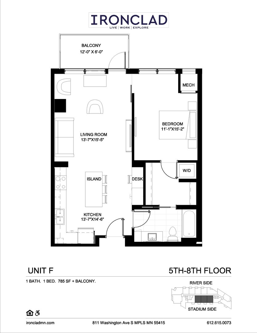 Minneapolis Apartment: 811 Washington Ave South