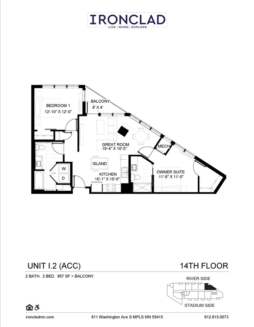 Minneapolis Apartment: 811 Washington Ave South