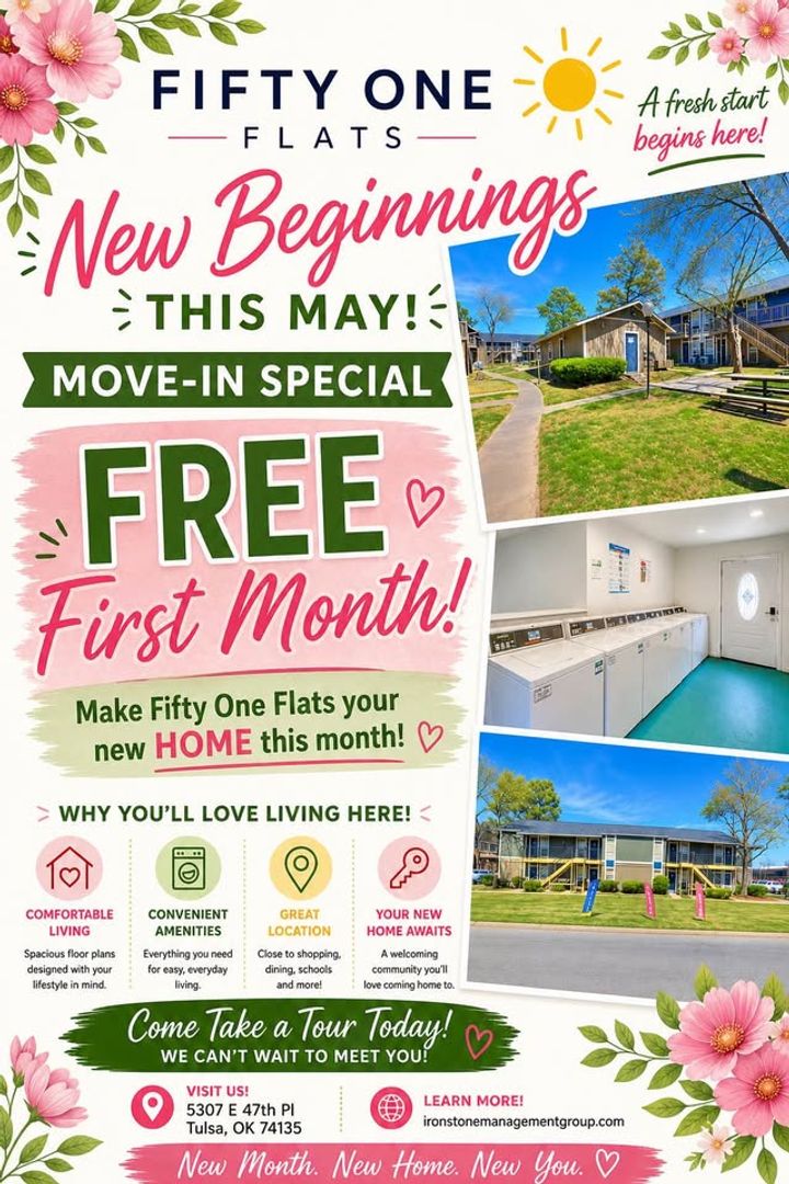 Tulsa Apartment: 4655 South Darlington Avenue