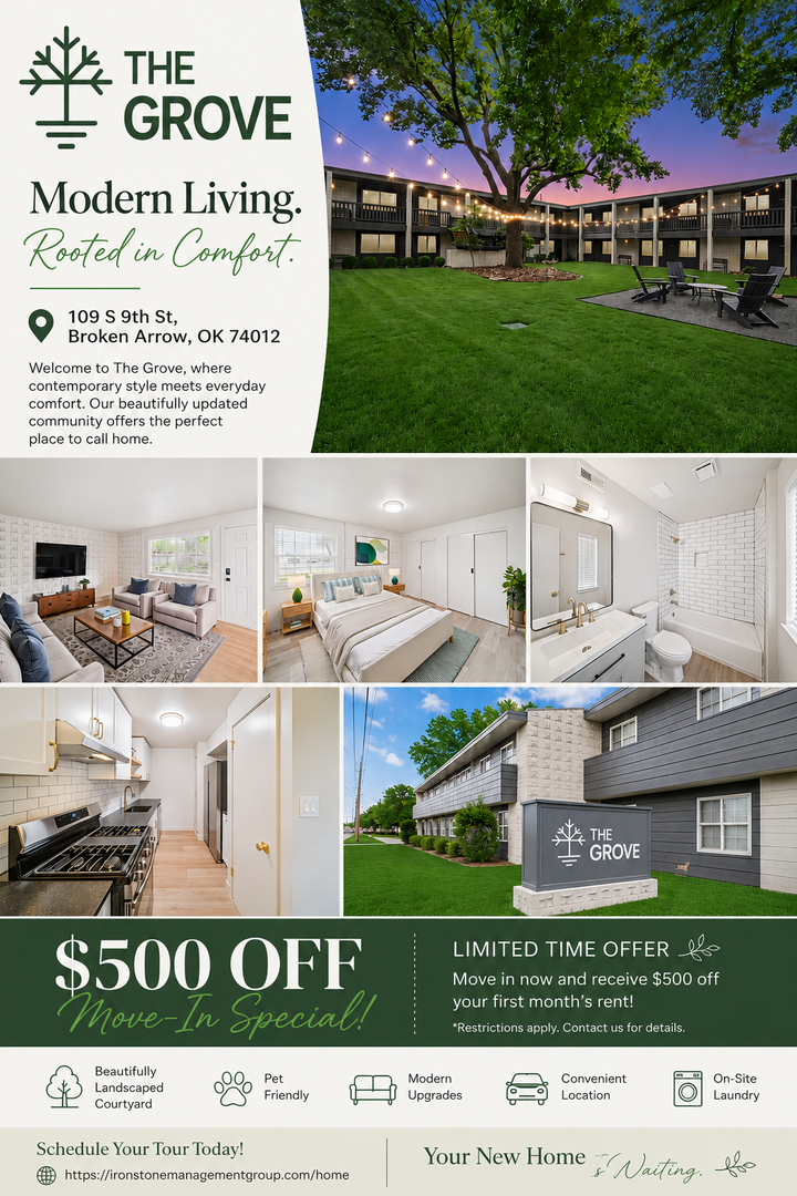Broken Arrow Apartment: 109 S 9th Avenue