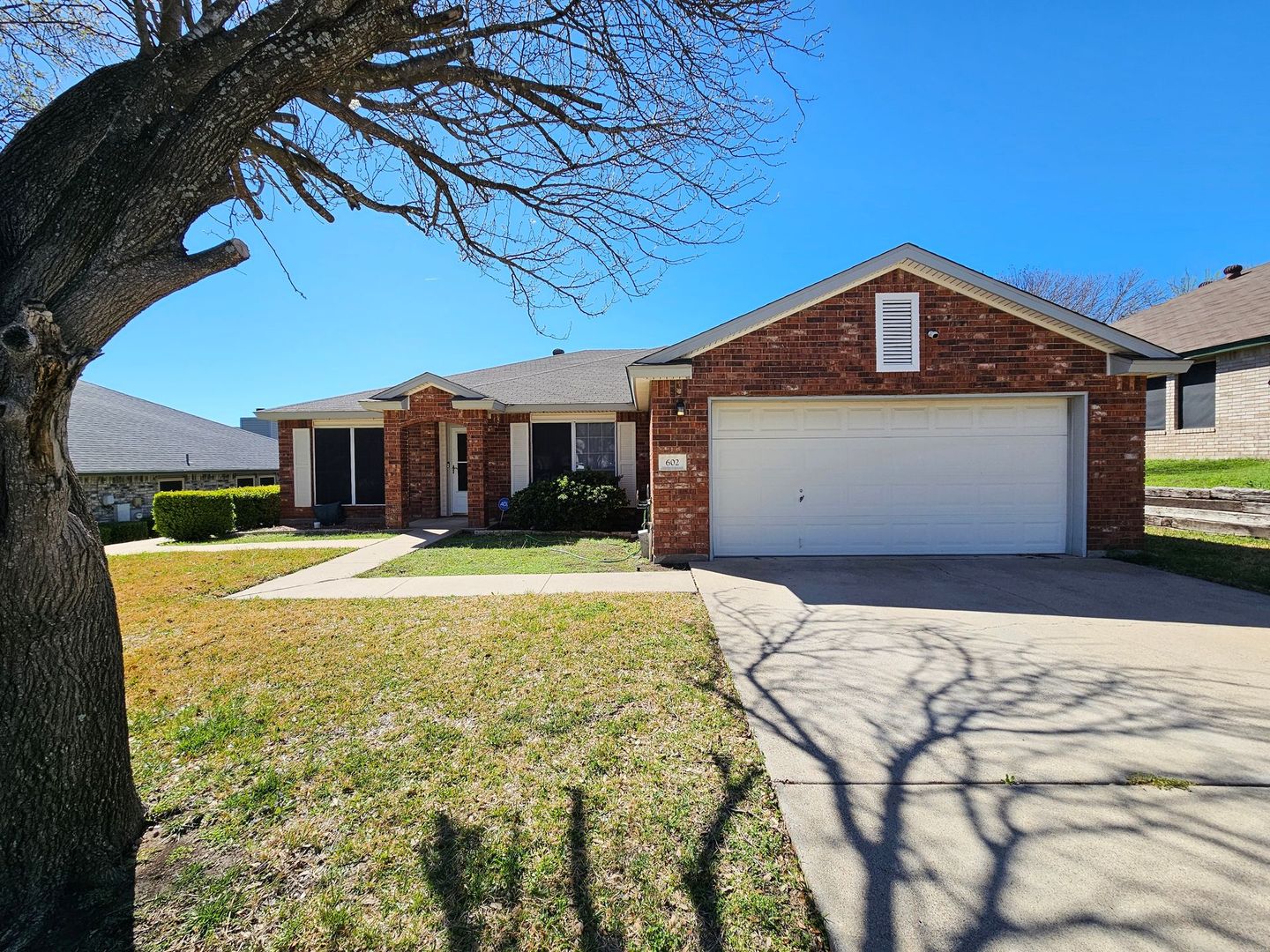 Copperas Cove House: 602 Del Mar Drive