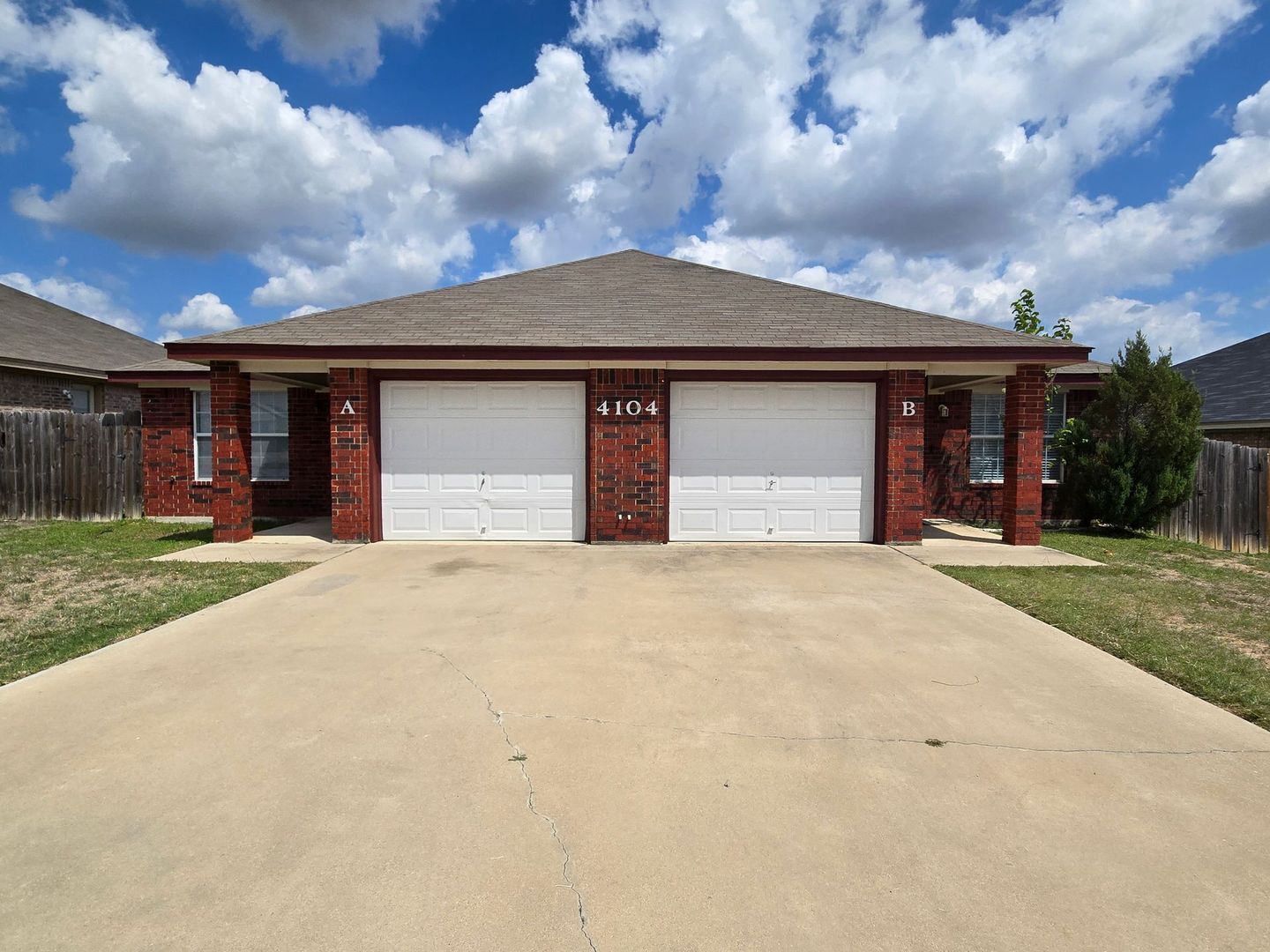 Copperas Cove Apartment: 4104 Wine Cup Rd (A/B)