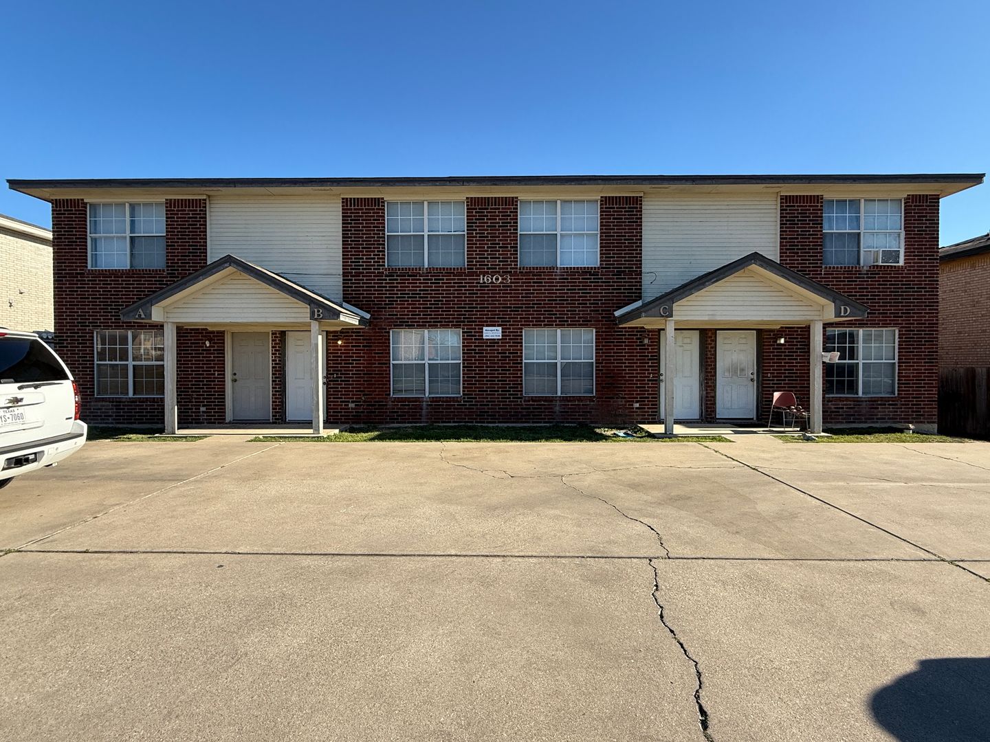 Killeen Apartment: 1603 Dugger Circle - B