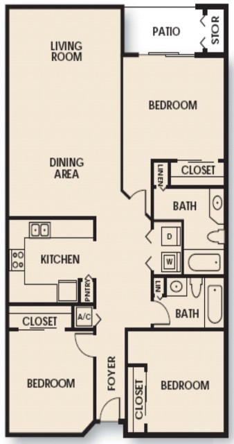 Largo Apartment: Monterey Lakes Apartments