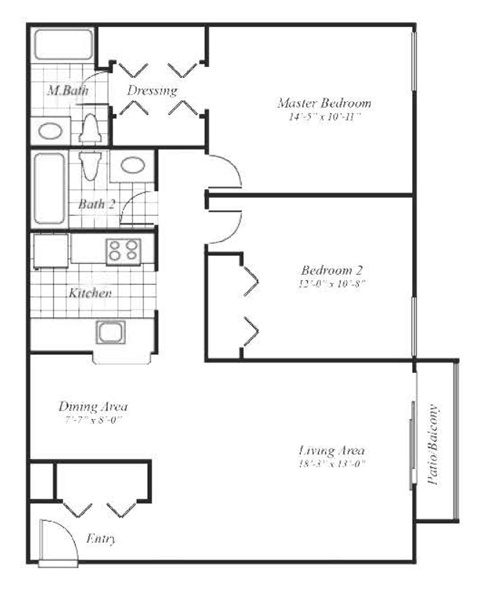 Aurora Apartment: 2038 South Vaughn Way