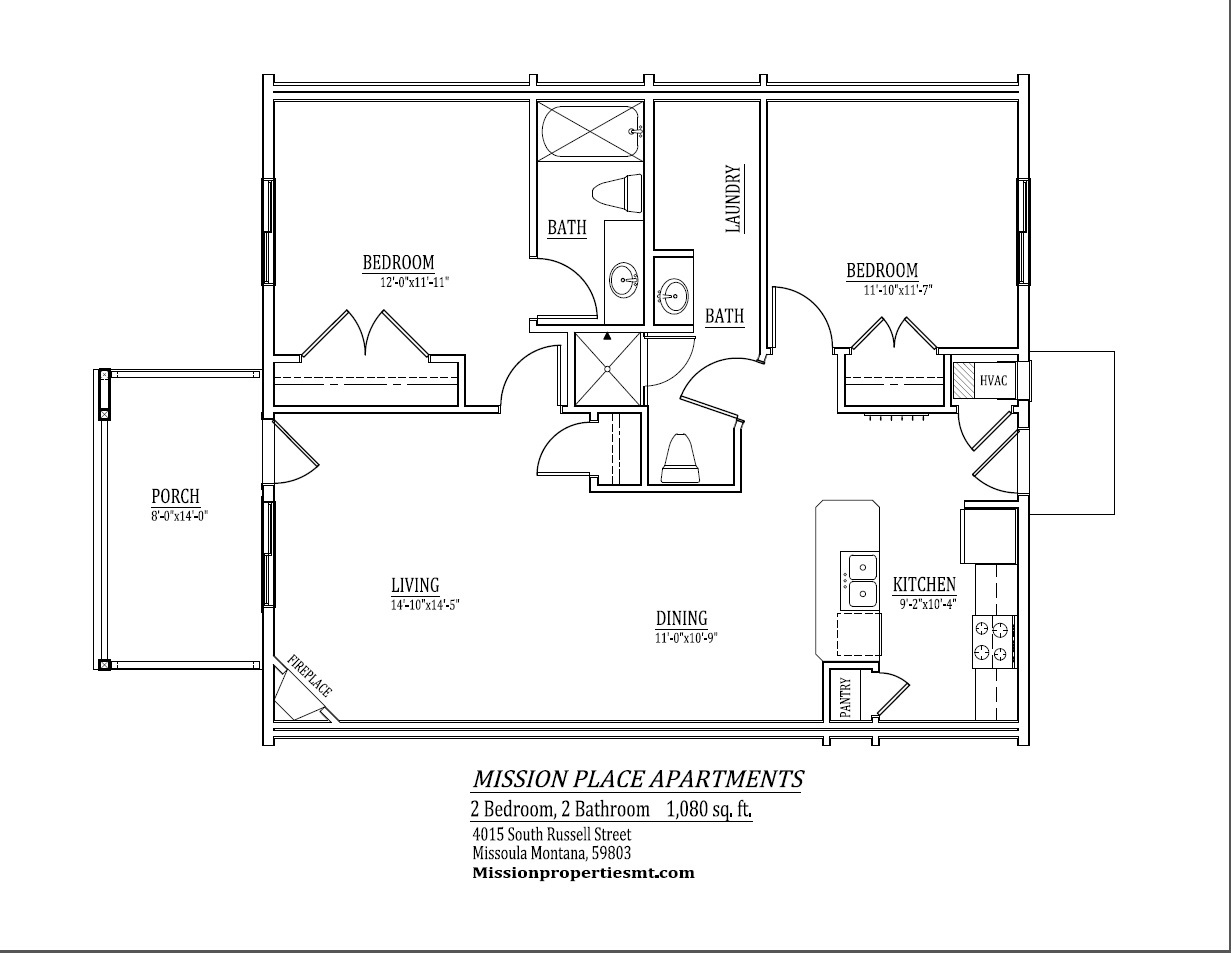 Missoula Apartment: 4015 S. Russell