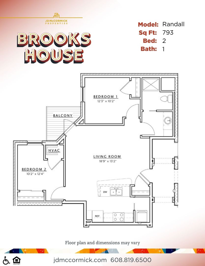 Madison Apartment: 202 N. Brooks Street