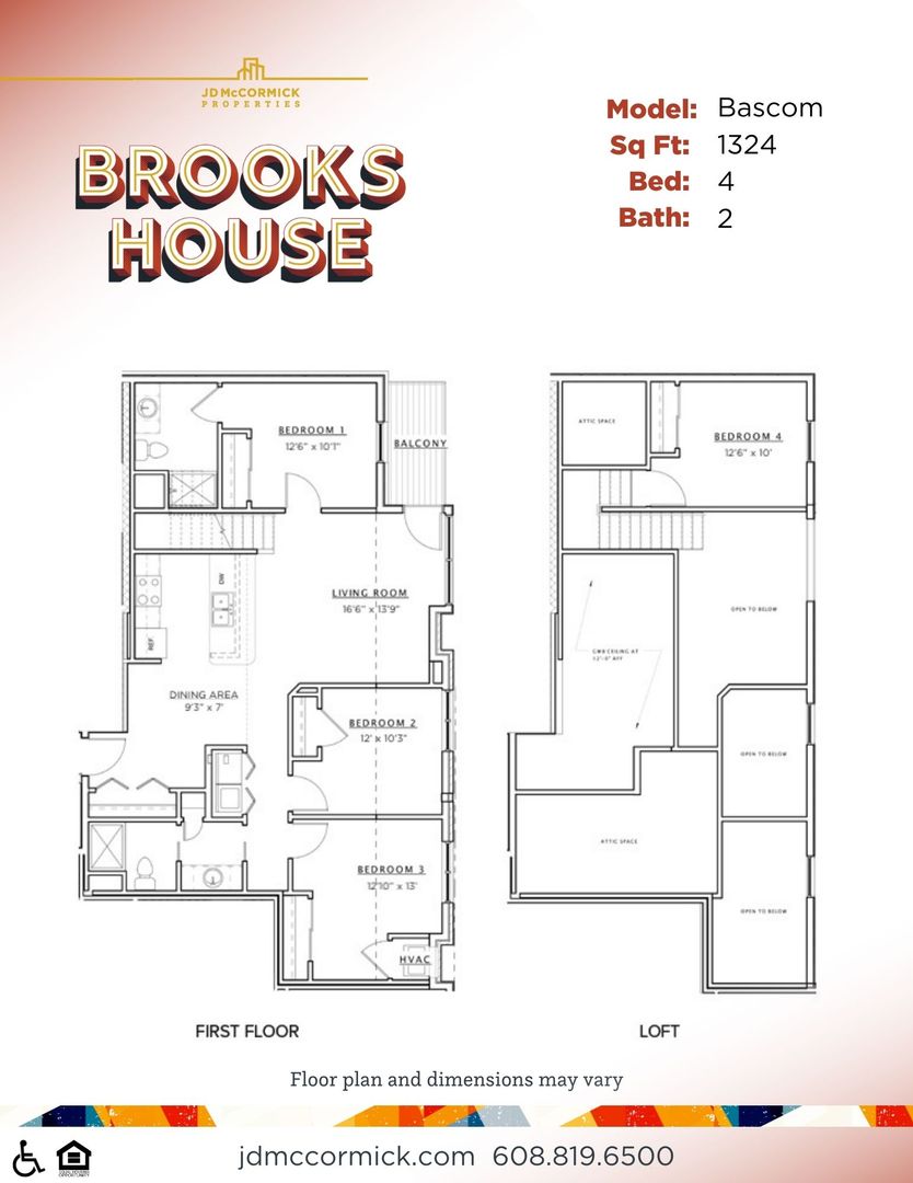 Madison Apartment: 202 N. Brooks Street