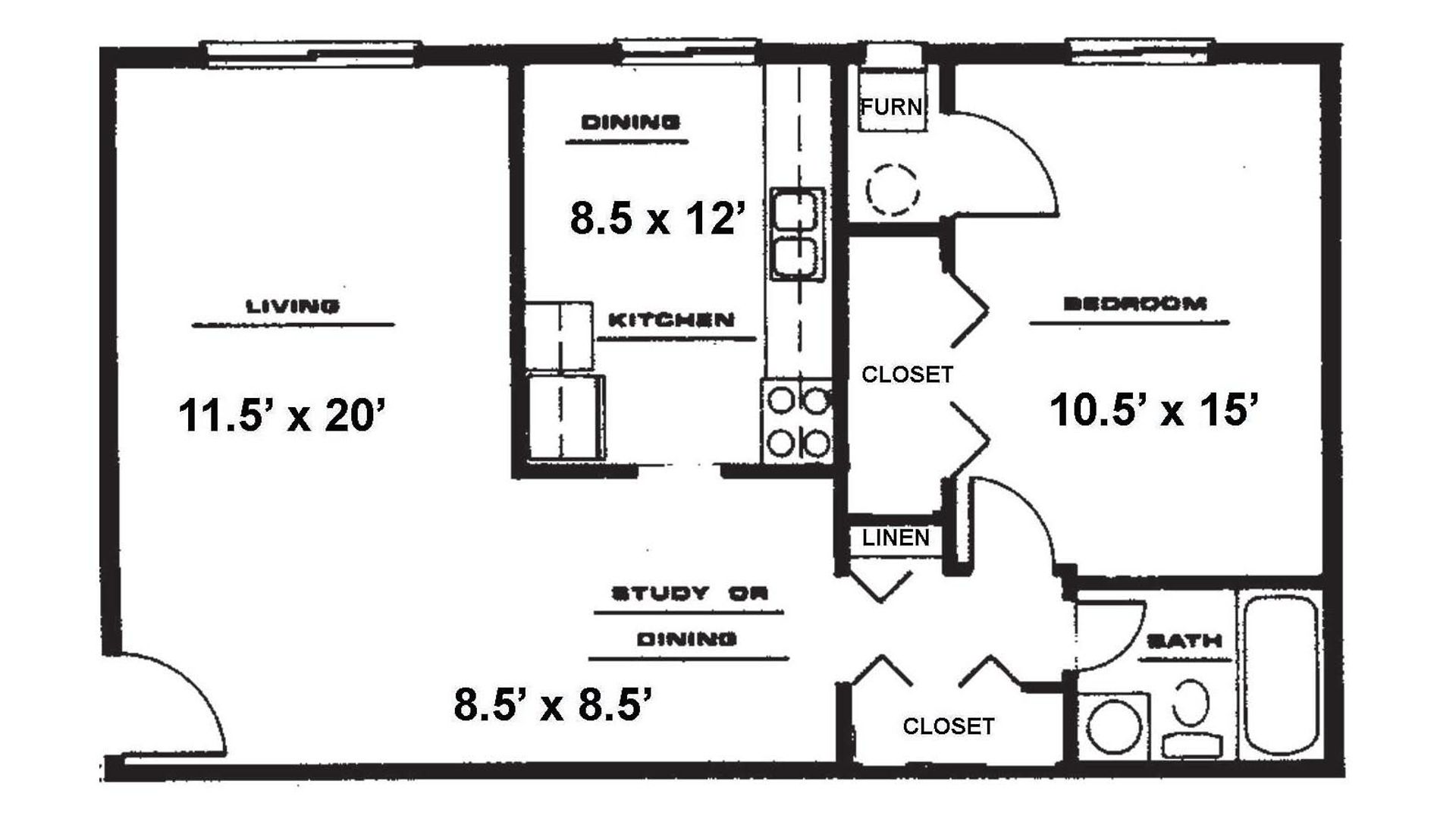 Blacksburg Apartment: 600 Washington St SE