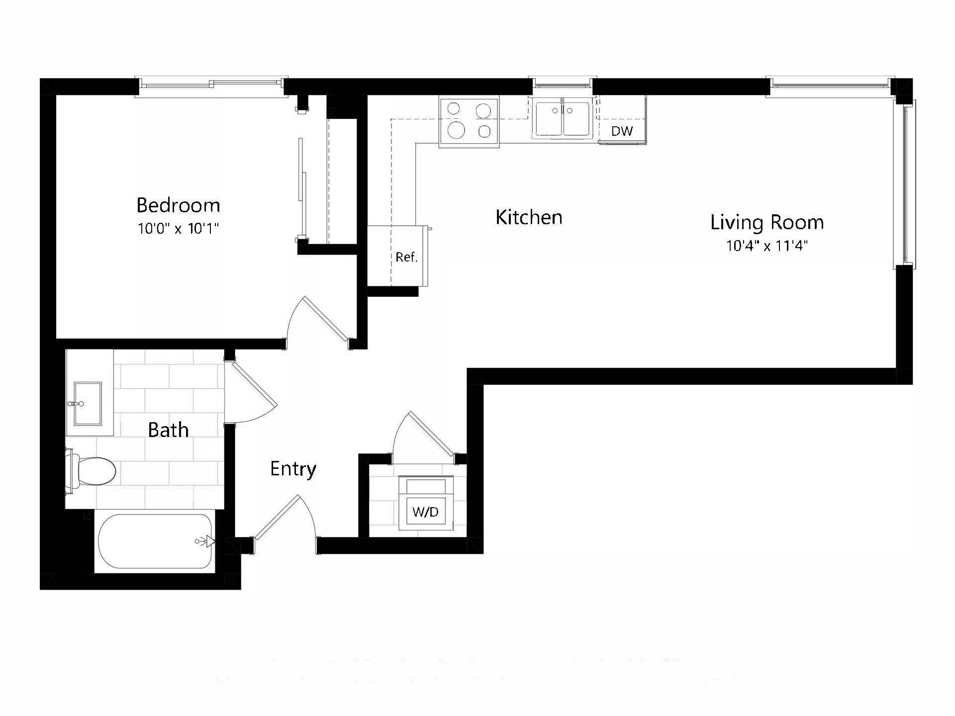 Los Angeles Apartment: 10431 Santa Monica Blvd