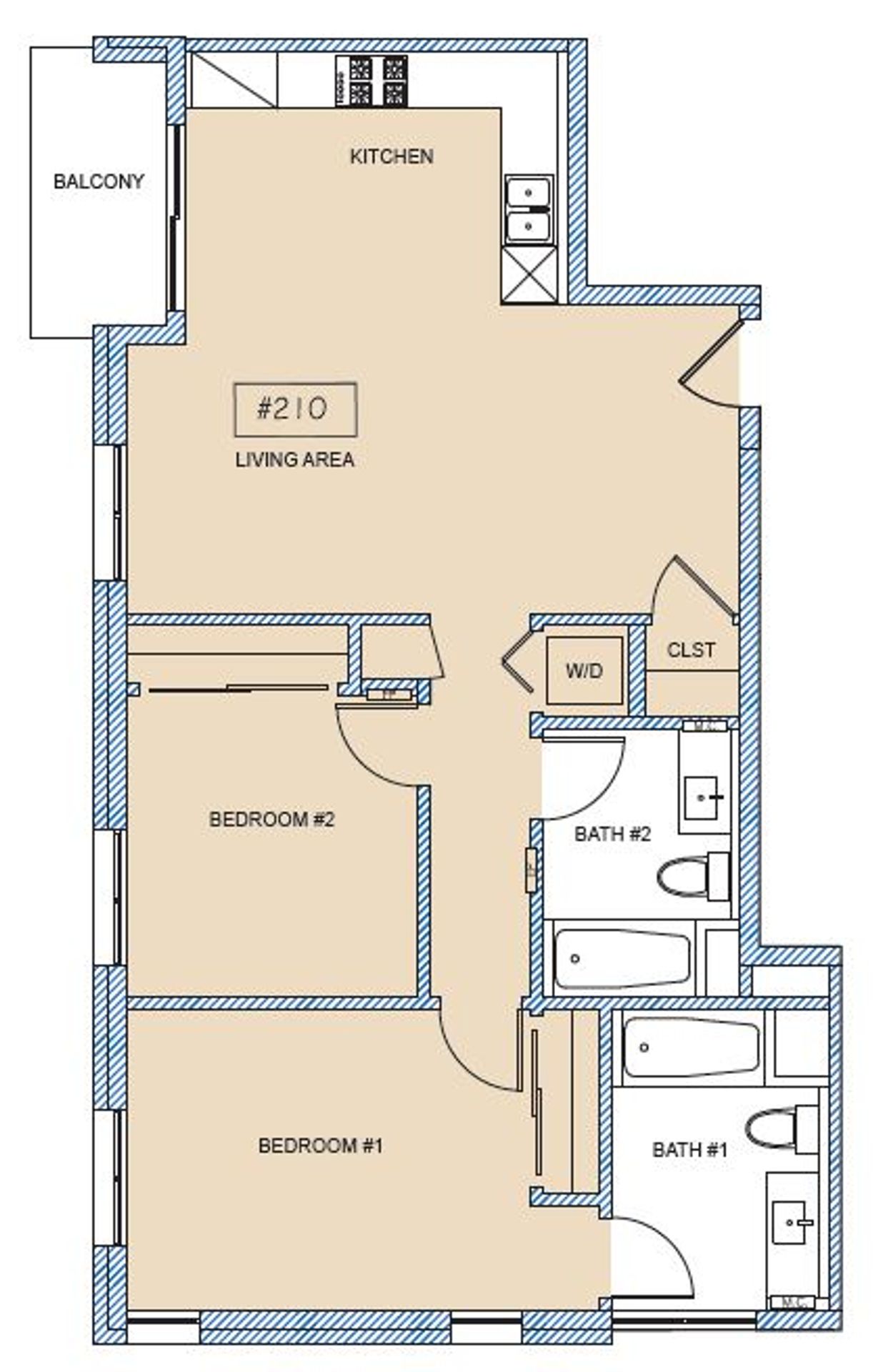 Los Angeles Apartment: 1126 Cornwell St.