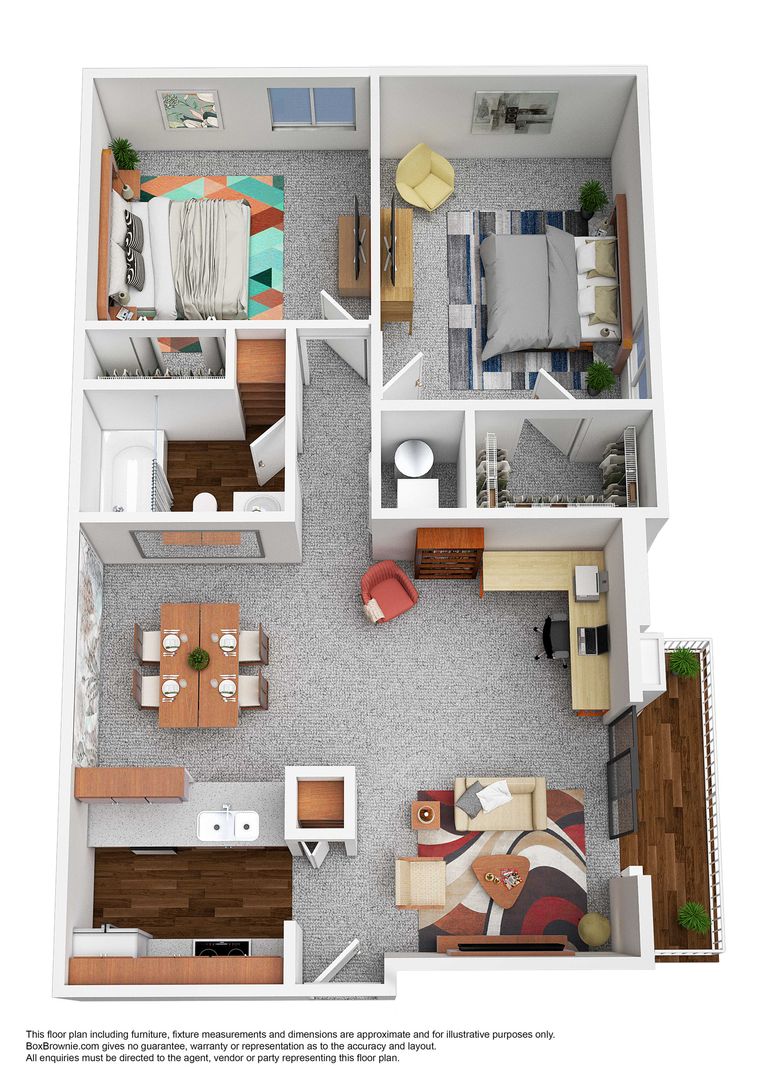 2 bedroom 1 bath ground floor apartment