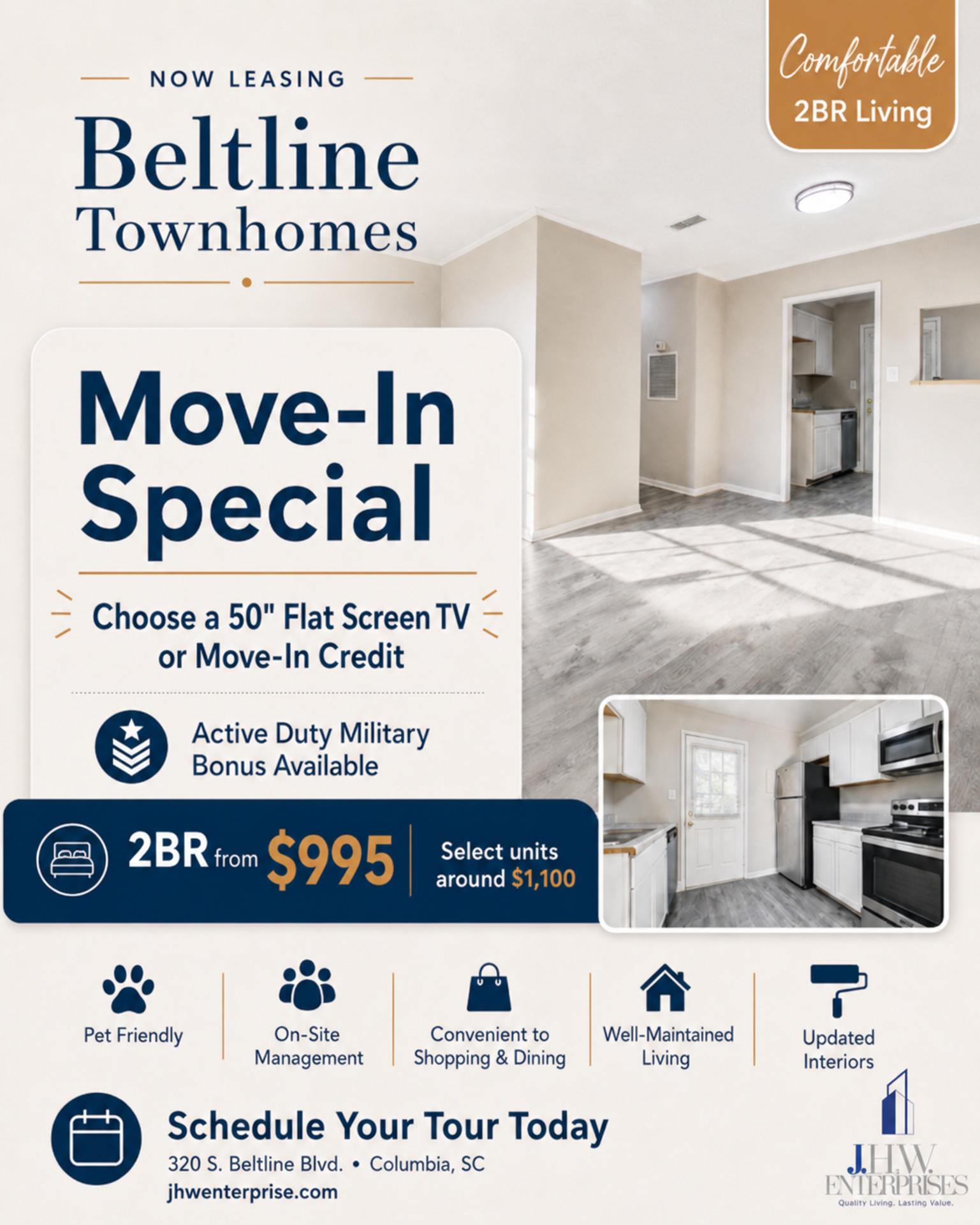 Columbia Apartment: 320 South Beltline Blvd
