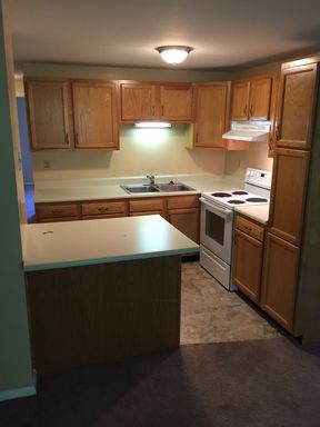 Ready to move in 2 bedroom 2nd floor apartment with a balcony and storage