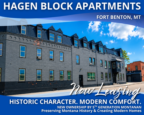 HISTORIC MONTANA LIVING IN THE HEART OF FORT BENTON