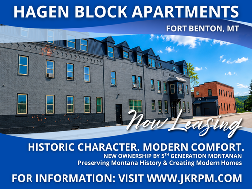 HISTORIC MONTANA LIVING IN THE HEART OF FORT BENTON