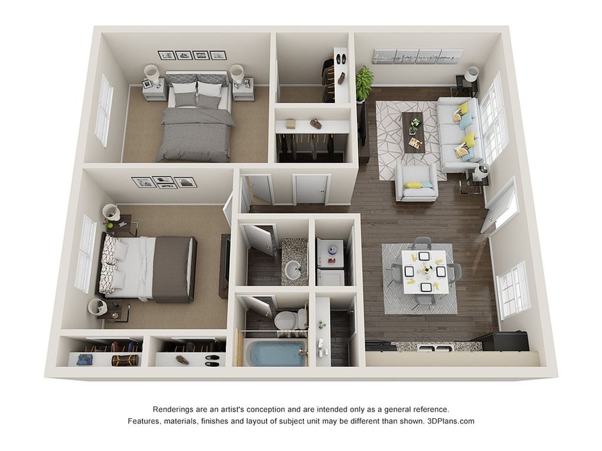 Bryan Apartment: 200 Rebecca St.