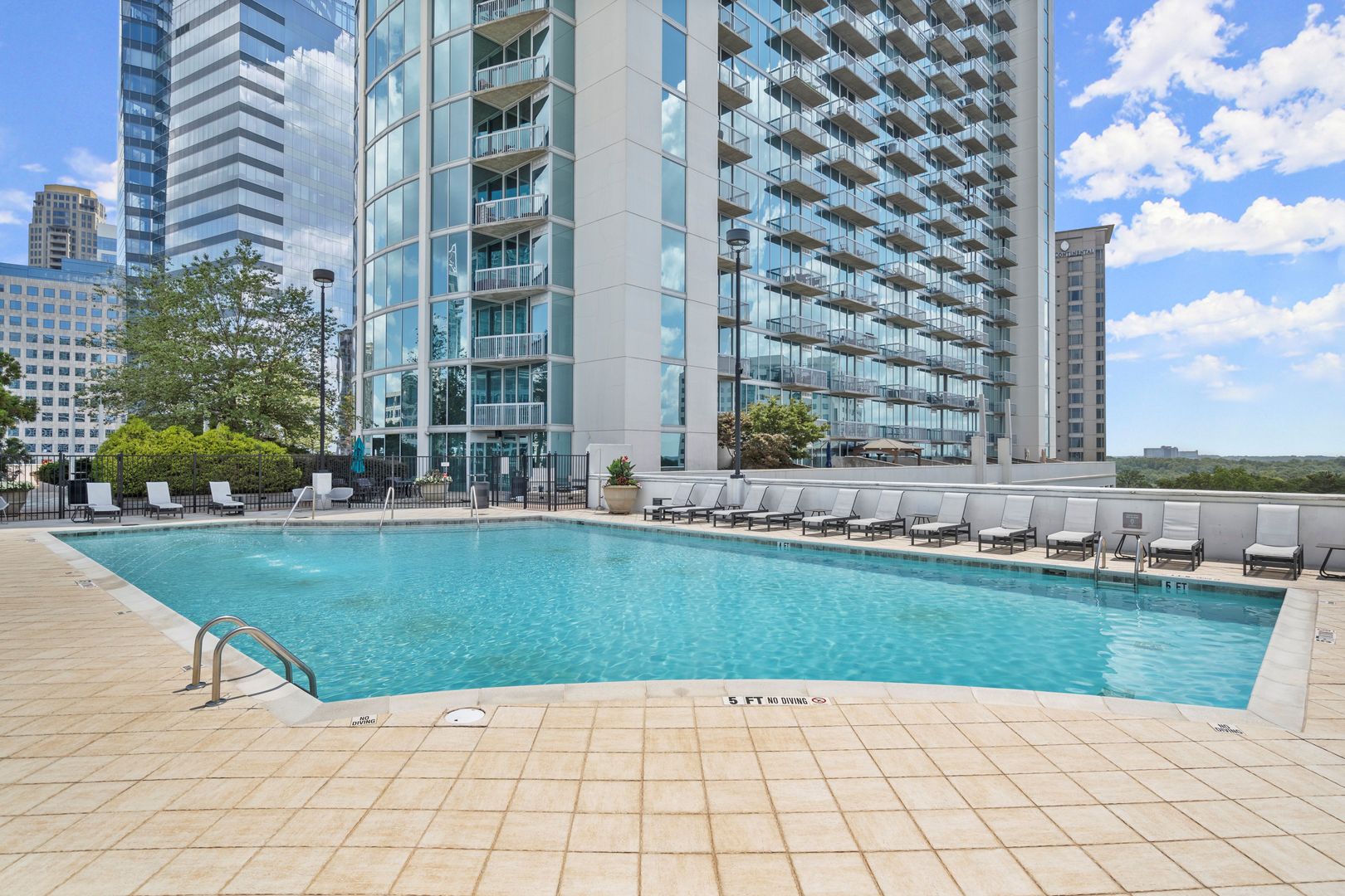 Pool at 3324 Peachtree Road, Unit 1403