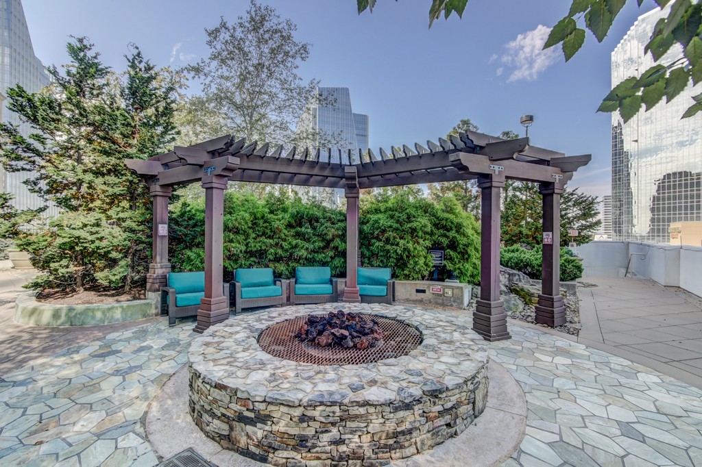 Grill area at 3324 Peachtree Road, Unit 1403 (3 of 3)
