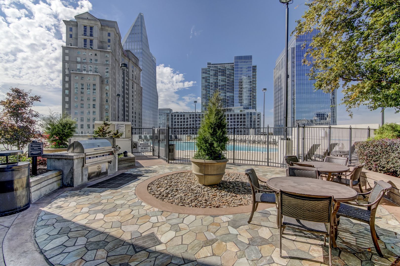 Roof deck at Realm 2610