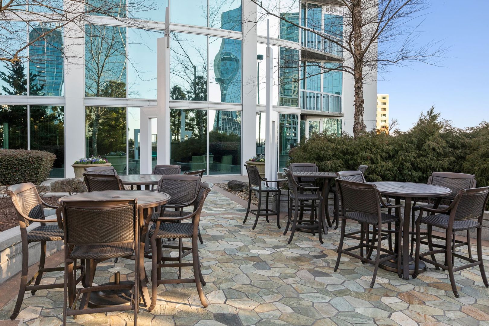 Grill area at 3324 Peachtree Road, Unit 1403 (2 of 3)