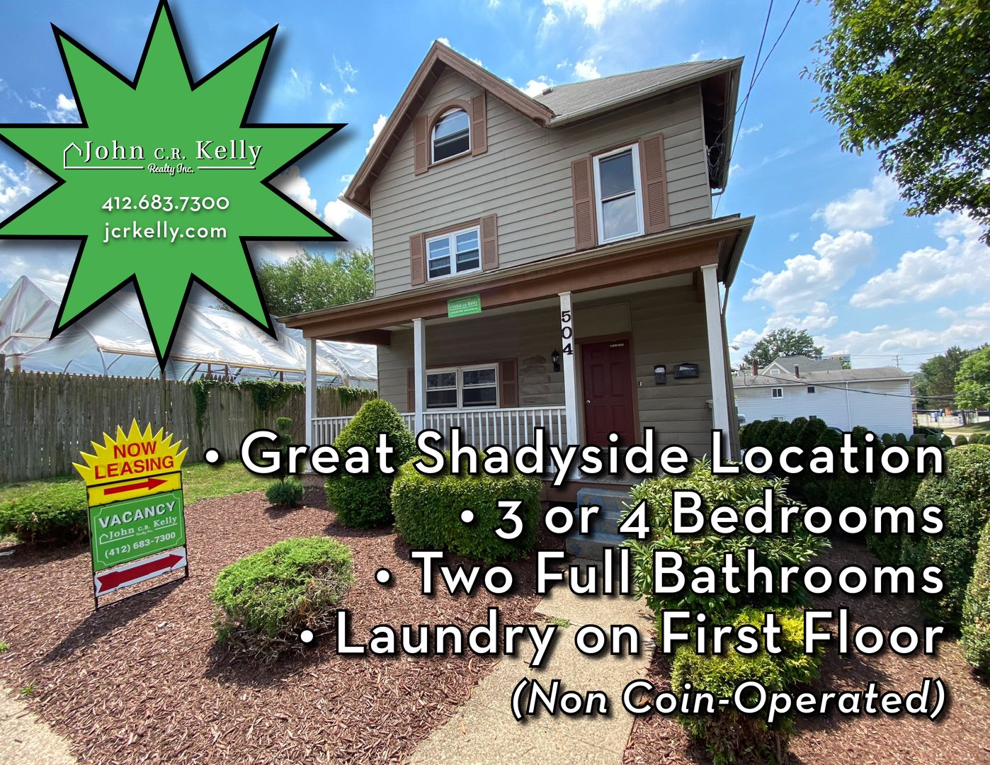 Pittsburgh Apartment: 504 Maryland Avenue