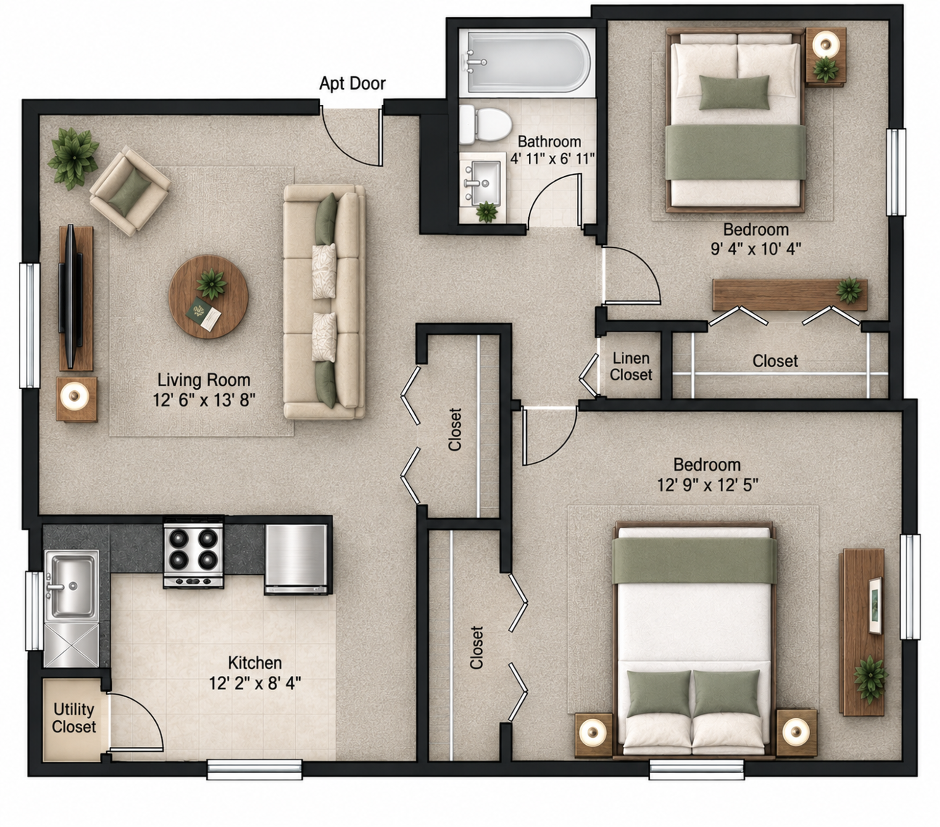 Oakmont Apartment: 600 Virginia Avenue
