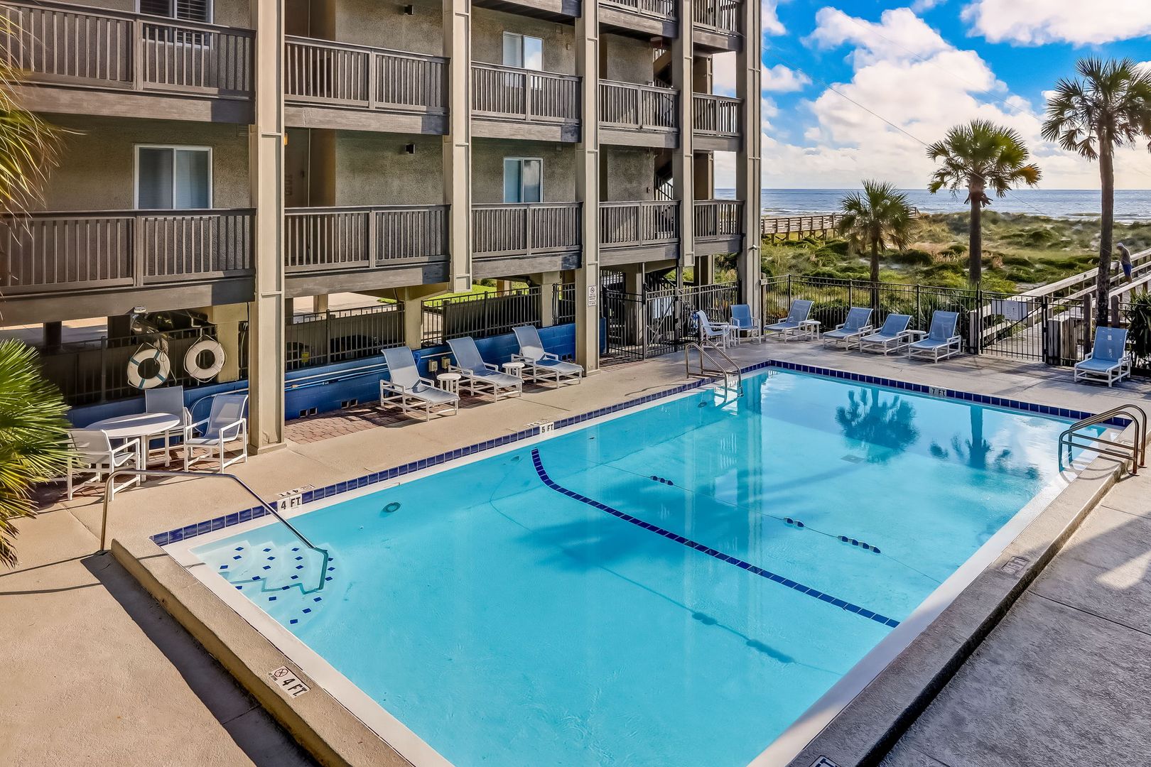 Pool at Sand Dollar Villa