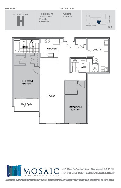 Milwaukee Apartment: 4175 North Oakland Avenue