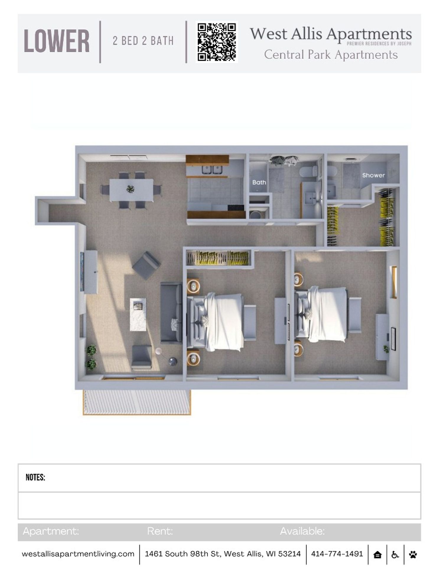 West Allis Apartment: 1461-1541 South 98th Street