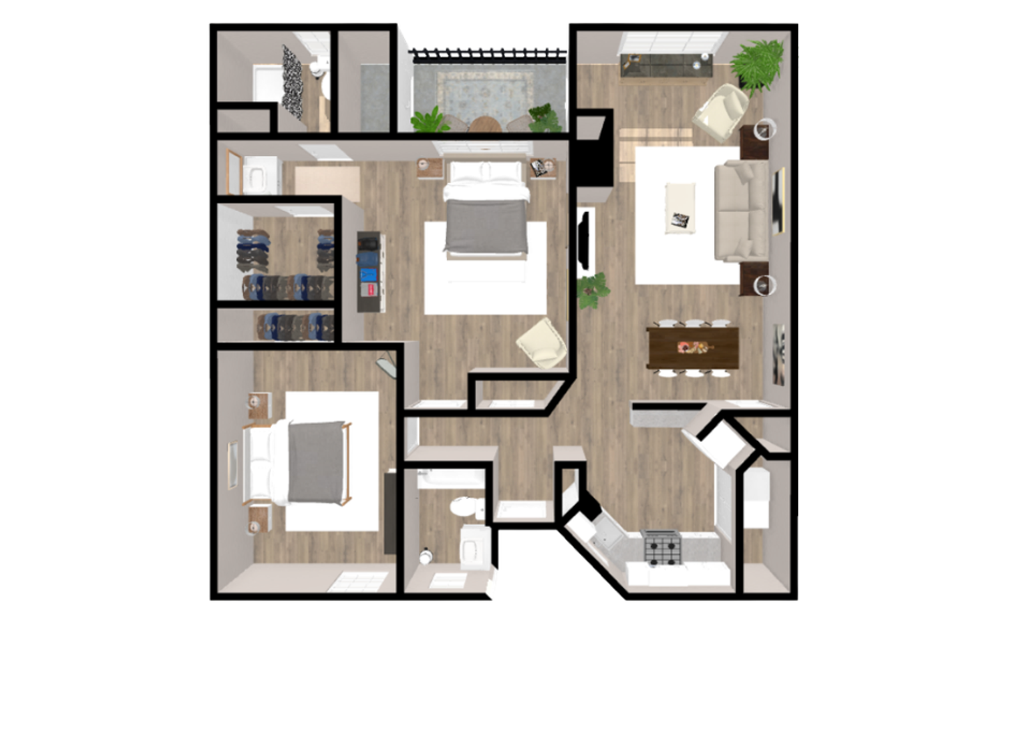 Greenville Apartment: 2707 Meridian Drive