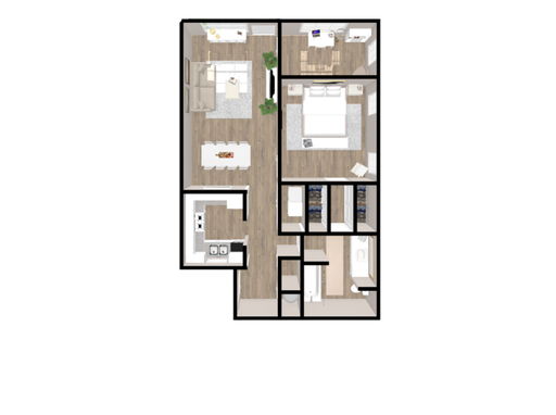 Crest | 1-Bedroom | 1-Bathroom – photo 1