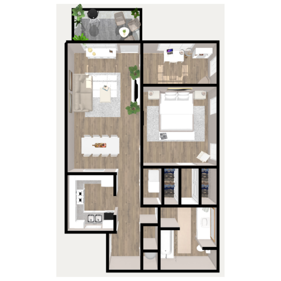 Greenville Apartment: 2707 Meridian Drive