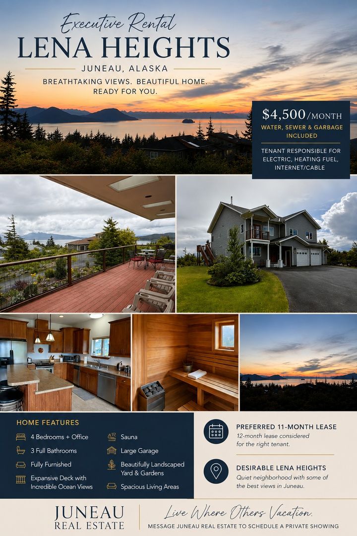 Juneau House: 17019 Island View Drive