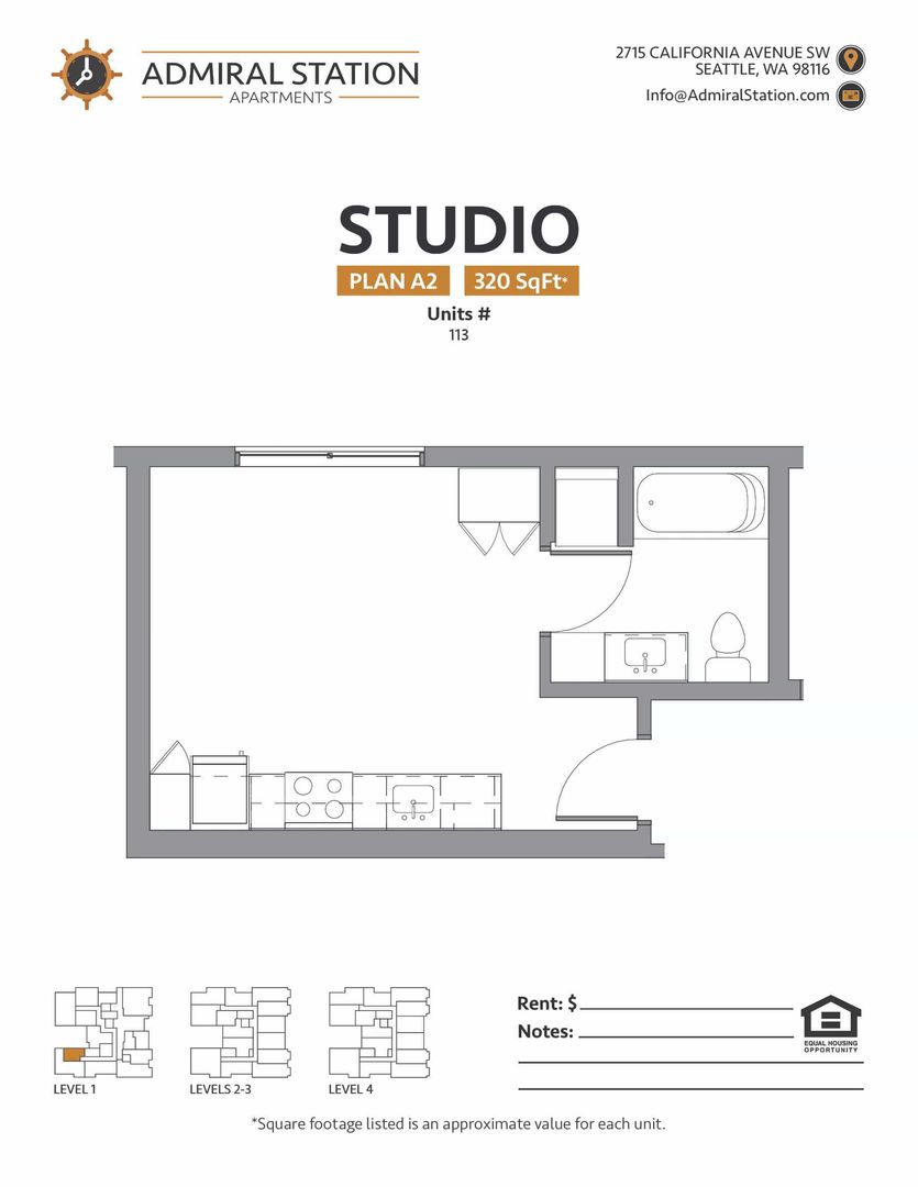 Seattle Apartment: 2715 California Avenue SW
