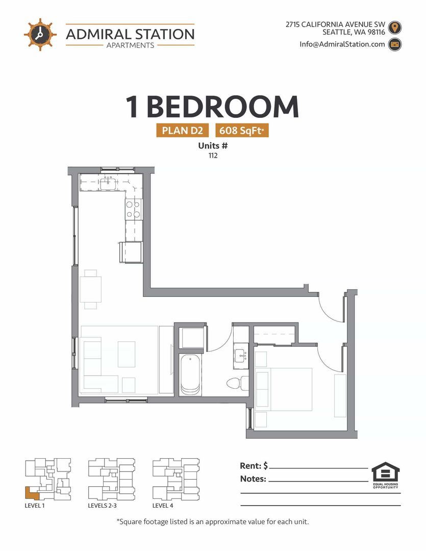 Seattle Apartment: 2715 California Avenue SW