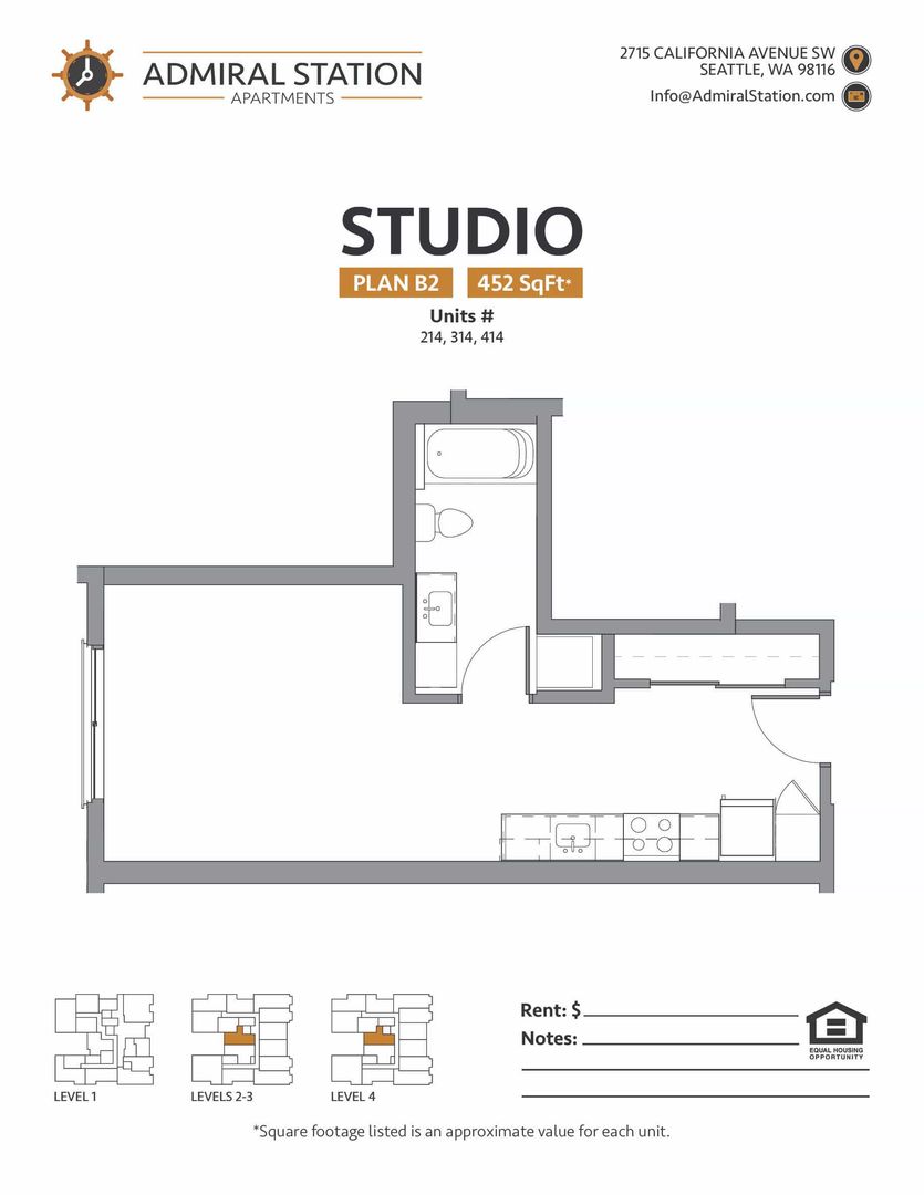 Seattle Apartment: 2715 California Avenue SW