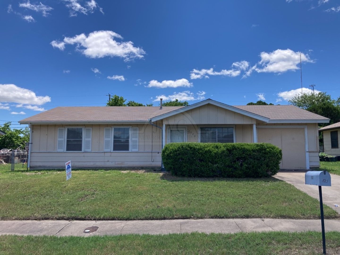 Copperas Cove House: 820 Michelle Dr