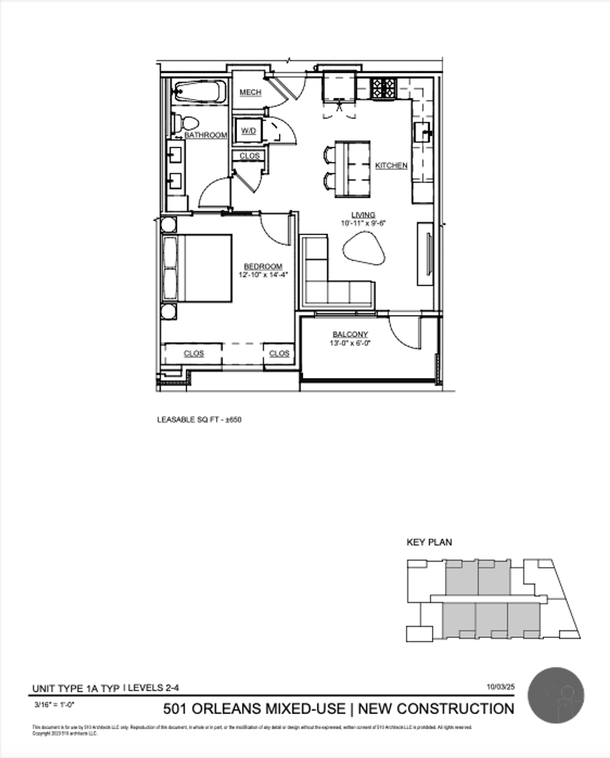 Richmond Apartment: 501 Orleans Street