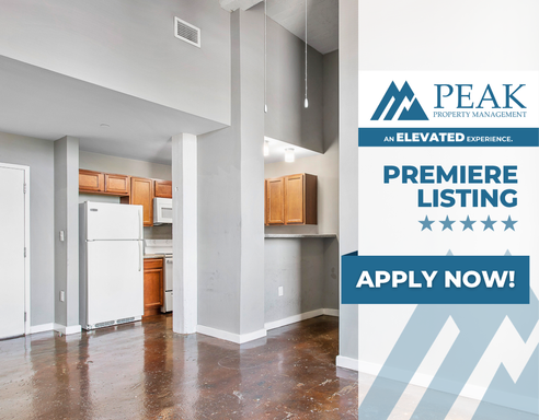 First month FREE! | Industrial Style Two Bed Two Bath Available in NOW! – photo 1